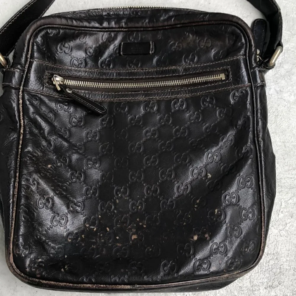 Vintage  Gucci  messenger bag